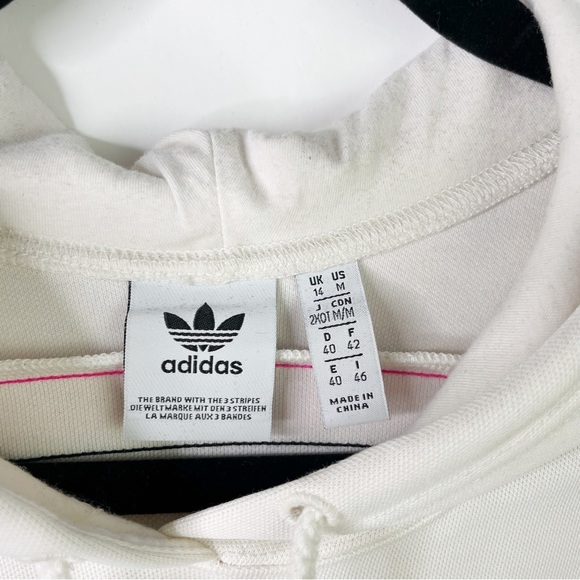 Adidas Originals Women's Racing Hooded Sweatshirt Oversized Hoodie Gorpcore - M - Picture 10 of 13